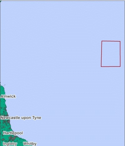 Map location of Fulmar MCZ