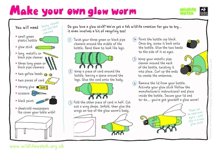 Make your own glow worm