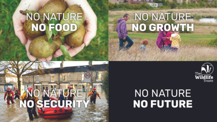 No nature, no food. No nature, no growth. No nature, no security. No nature, no future