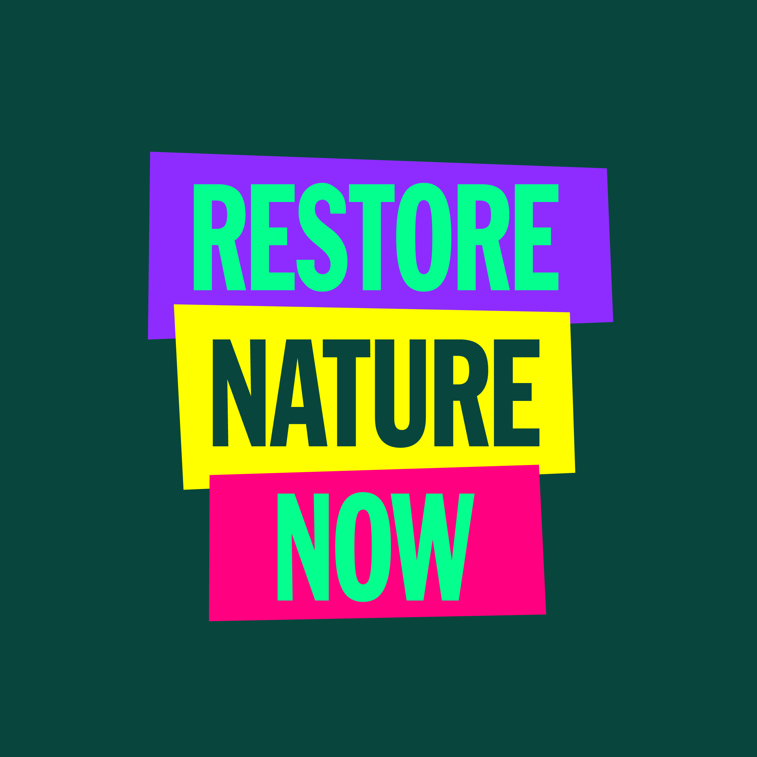 Restore Nature Now logo