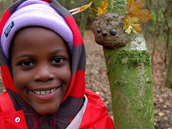 Child woodland (c) Caroline Fitton