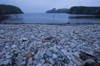 Shingle beach