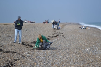 Beach clean