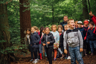 Wild PE lesson with Sheffield and Rotherham Wildlife Trust (Helena Dolby)