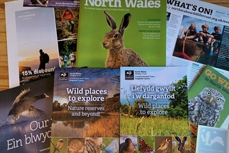 North Wales Wildlife Trust membership pack