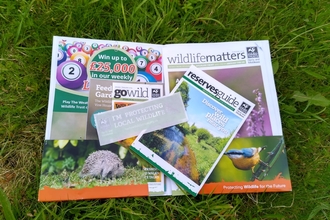 Herts and Middlesex Wildlife Trust membership pack