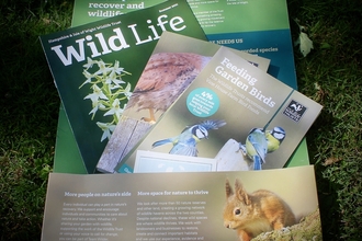 Hampshire & Isle of Wight Wildlife Trust membership pack