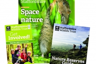 Staffordshire Wildlife Trust membership pack