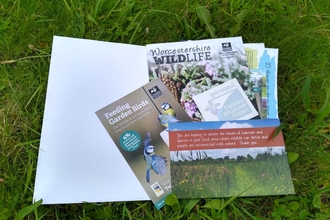 Worcestershire Wildlife Trust membership pack