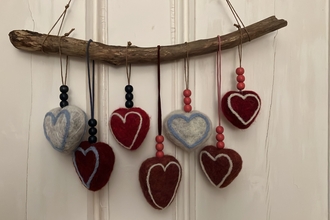 Rothbury crafters - valentine heart