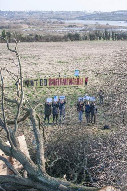 Hastings Road Protest