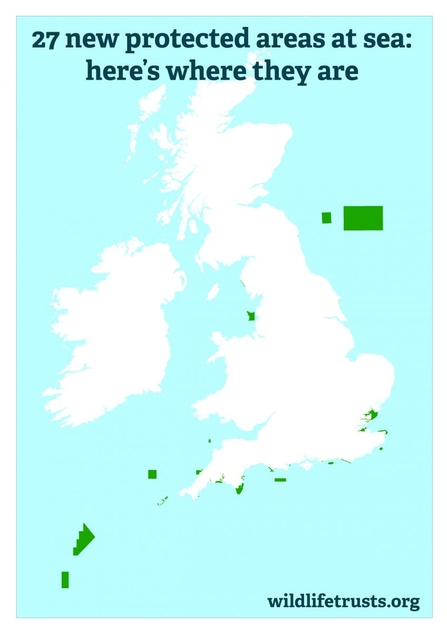 27 new protected areas at sea