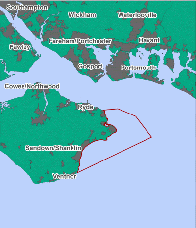 Bembridge MCZ map