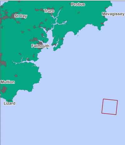 South-East of Falmouth rMCZ map