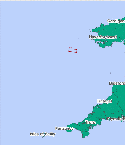East of Celtic Deep rMCZ map