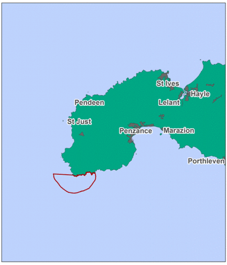Lands End MCZ map