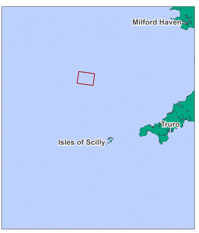 North-East of Haig Fras rMCZ map