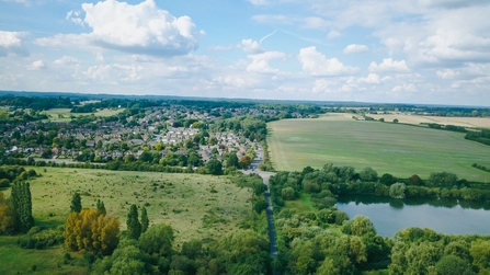 aerial view