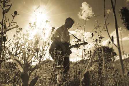 Playing guitar (c) Katrina Martin / 2020VISION