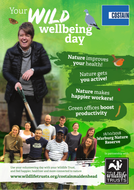 wild wellbeing day wildlife trust