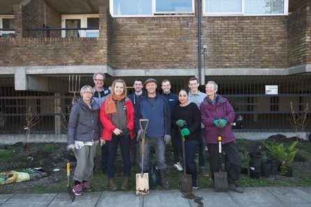 Cressingham rain gardens planting day © Sam Mellish 