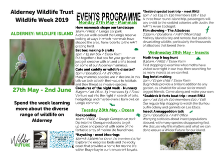 Wildlife Week Alderney 1