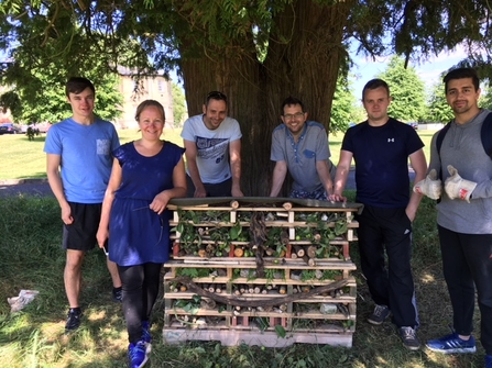volunteers wellbeing day
