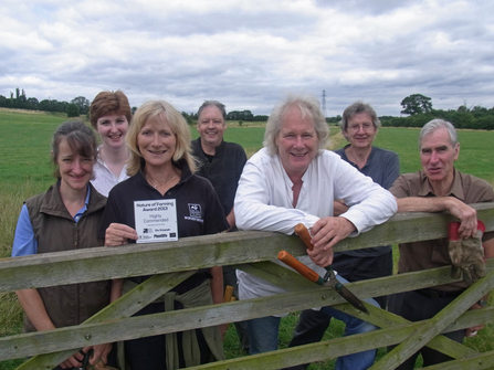 Farm volunteers