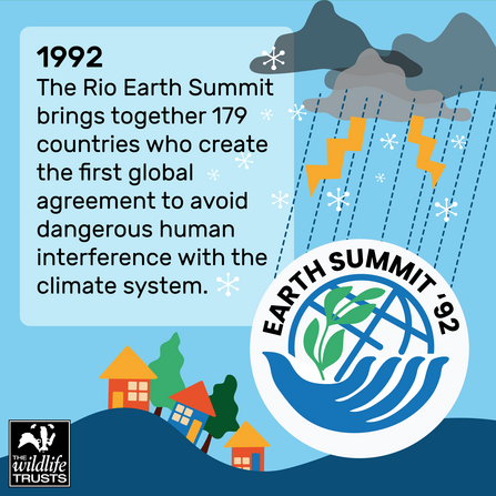 Climate timeline 1992