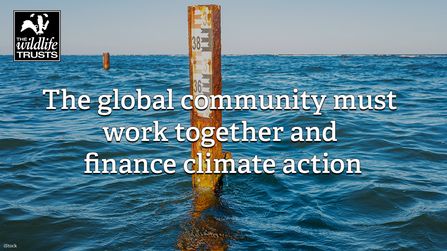 The global community must work together to finance climate action - sea level rise