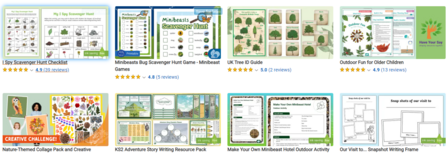 Twinkl 30 Days Wild Page