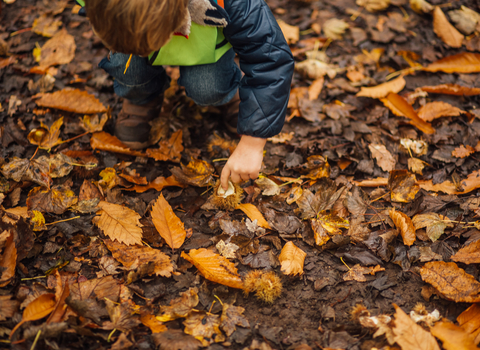 Child in woodland (Helena Dolby)