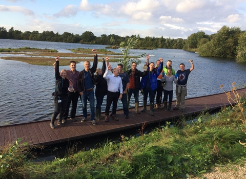 Siemens people in nature