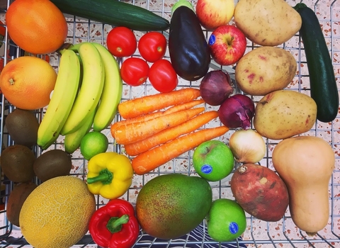 Plastic free groceries