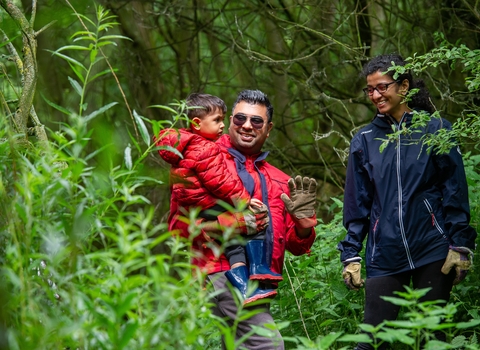 People in nature